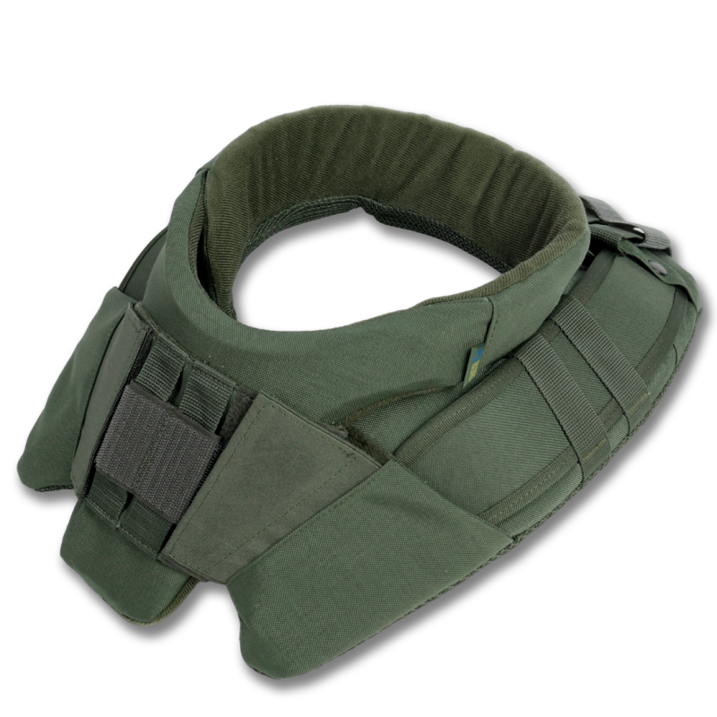 Защита шеи Kiborg (Хаки, баллистический пакет 1 класс)