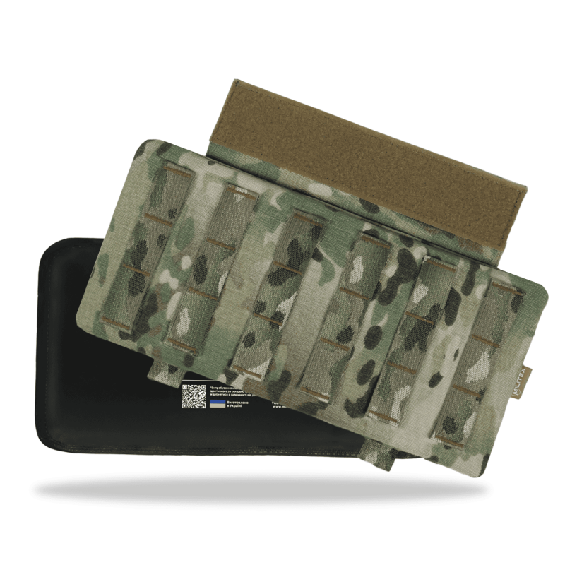 Комплект защиты поясницы Gen.2 Militex Cordura USA (Multicam) + баллистический пакет 2 класса