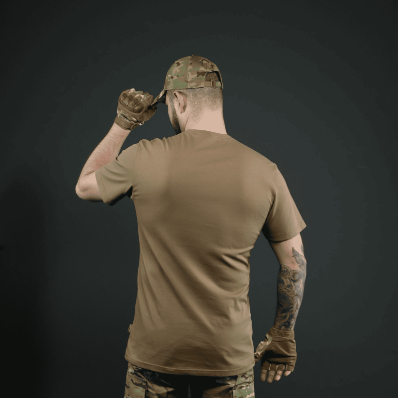 Тактическая футболка MILITEX ARNO PRO | Трикотаж 190 г/м² | Койот