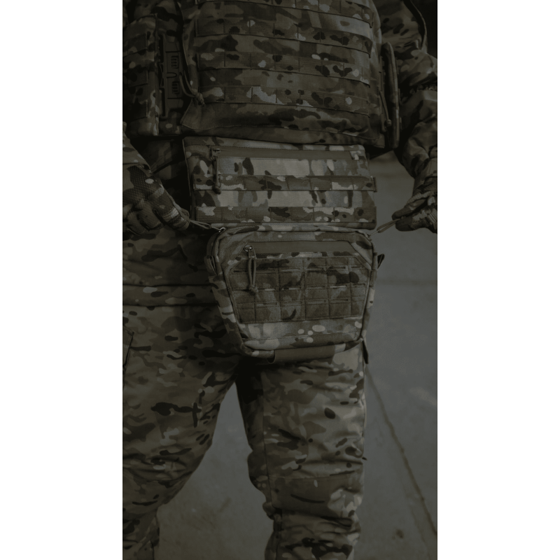 Сумка-напашник XL (25,5х19х6,5 см) Militex GU Cordura original USA Мультикам 