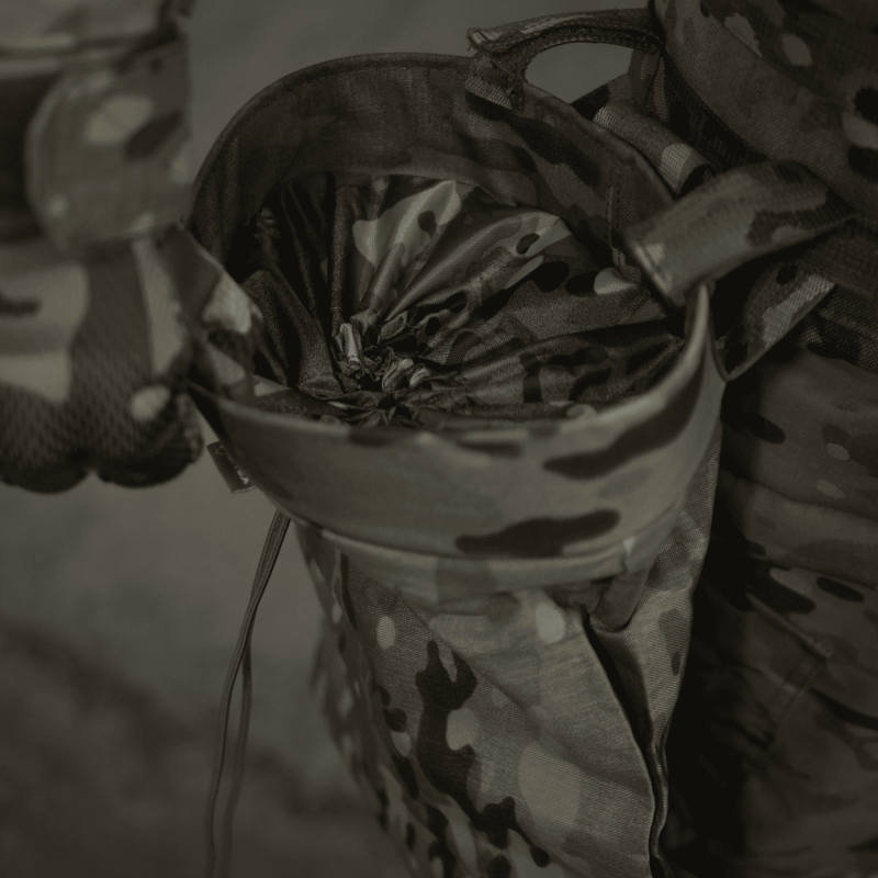 Рулонный подсумок (35x25 см) под сброс магазинов Militex Cordura® USA, Multicam