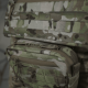 Сумка-напашник M (23 × 15,4 × 6 см) Militex GU Cordura original USA Мультикам