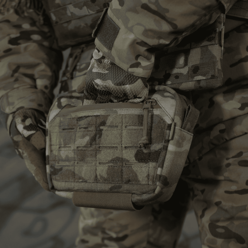 Сумка-напашник M (23 × 15,4 × 6 см) Militex GU Cordura original USA Мультикам