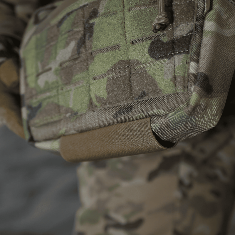 Сумка-напашник M (23 × 15,4 × 6 см) Militex GU Cordura original USA Мультикам