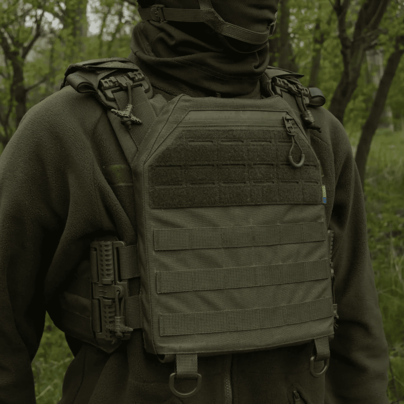 Плитоноска Kiborg GU gen.1 Хакі ( з NIR-просоченням)