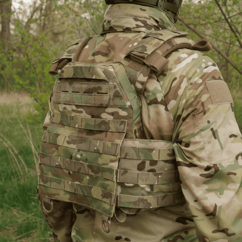 Плитоноска Kiborg GU gen.1 Мультикам ( з NIR-просоченням)