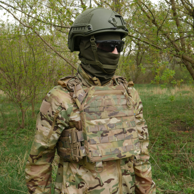 Плитоноска Kiborg GU gen.1 Мультикам ( з NIR-просоченням)