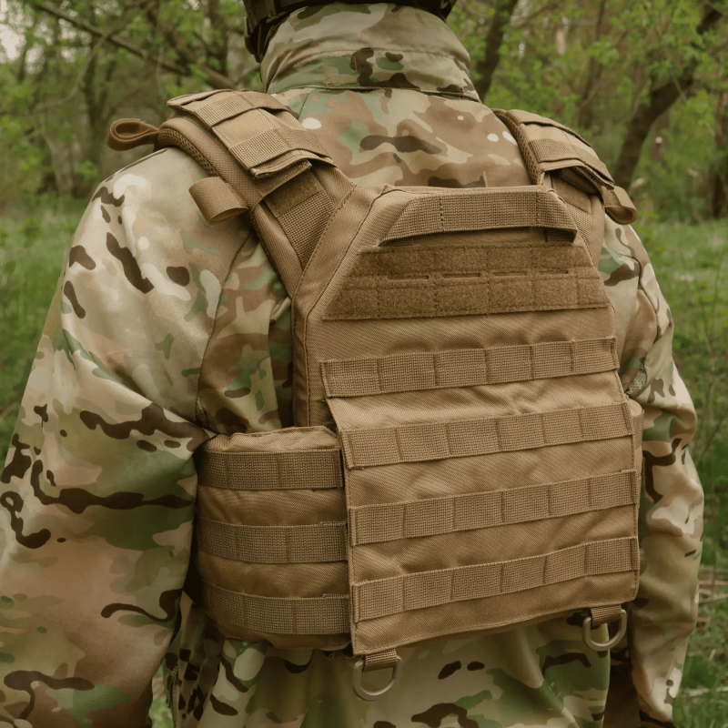 Плитоноска Kiborg GU gen.1 Койот ( з NIR-просоченням)