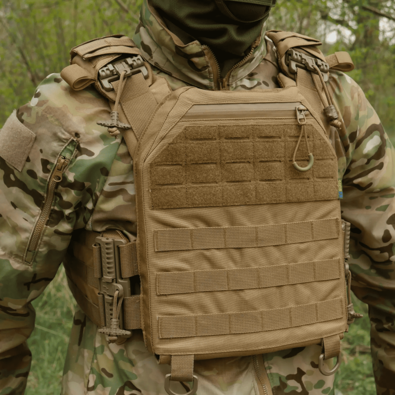 Плитоноска Kiborg GU gen.1 Койот ( з NIR-просоченням)