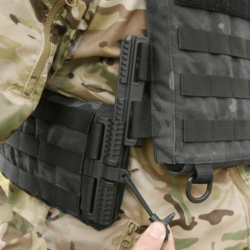 Плитоноска Kiborg GU gen.1 Черный Мультикам (с NIR-пропиткой)