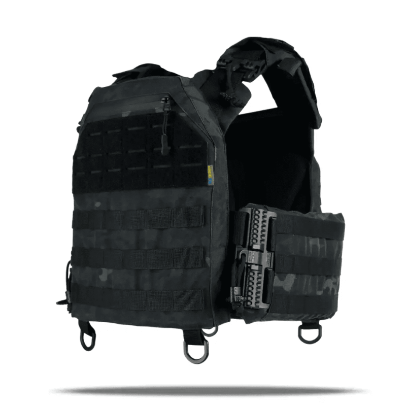 Плитоноска Kiborg GU gen.1 Черный Мультикам (с NIR-пропиткой)