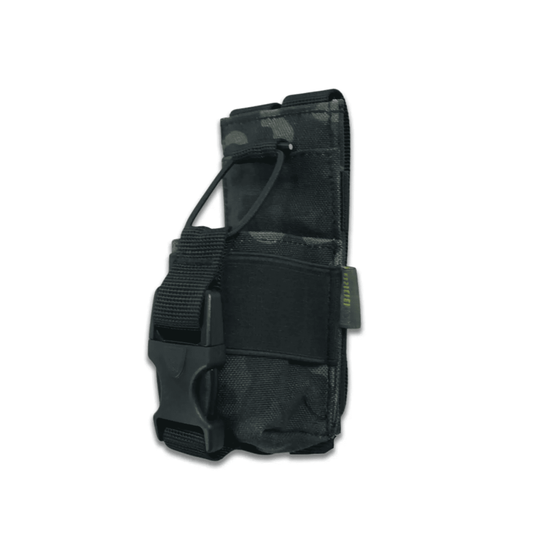 Усиленный жесткий подсумок под рацию KIBORG GU Черный мультикам