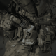 Тактический жесткий усиленный подсумок под рацию Militex Cordura original USA Multicam
