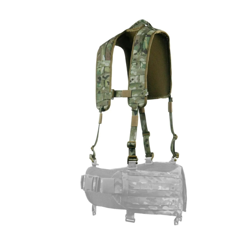 Универсальные лямки Militex для пояса (РПС) из материала Cordura 1000D Brookwood Мультикам