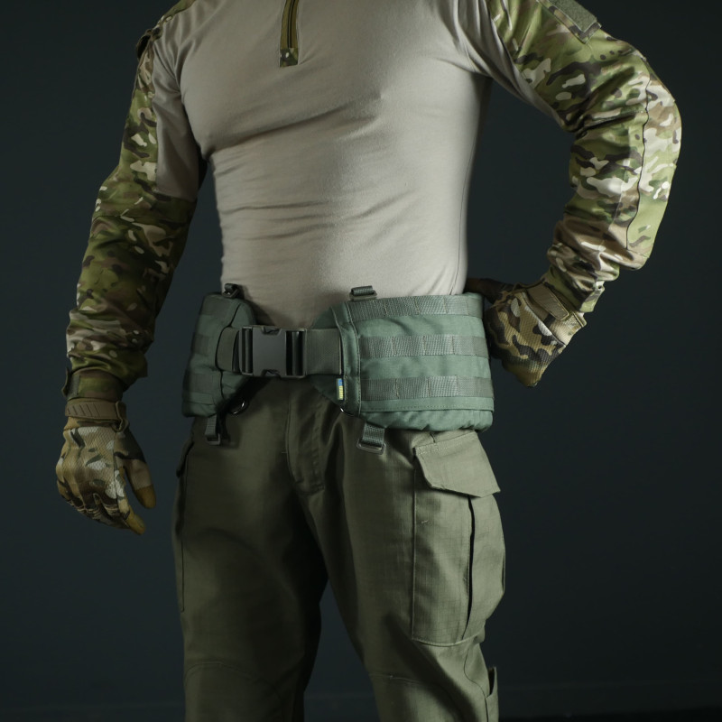 Розвантажувальний пояс хакі (L) для РПС Kiborg R-3 GEN.2