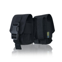 Тактический Подсумок под 1 гранату Kiborg Black