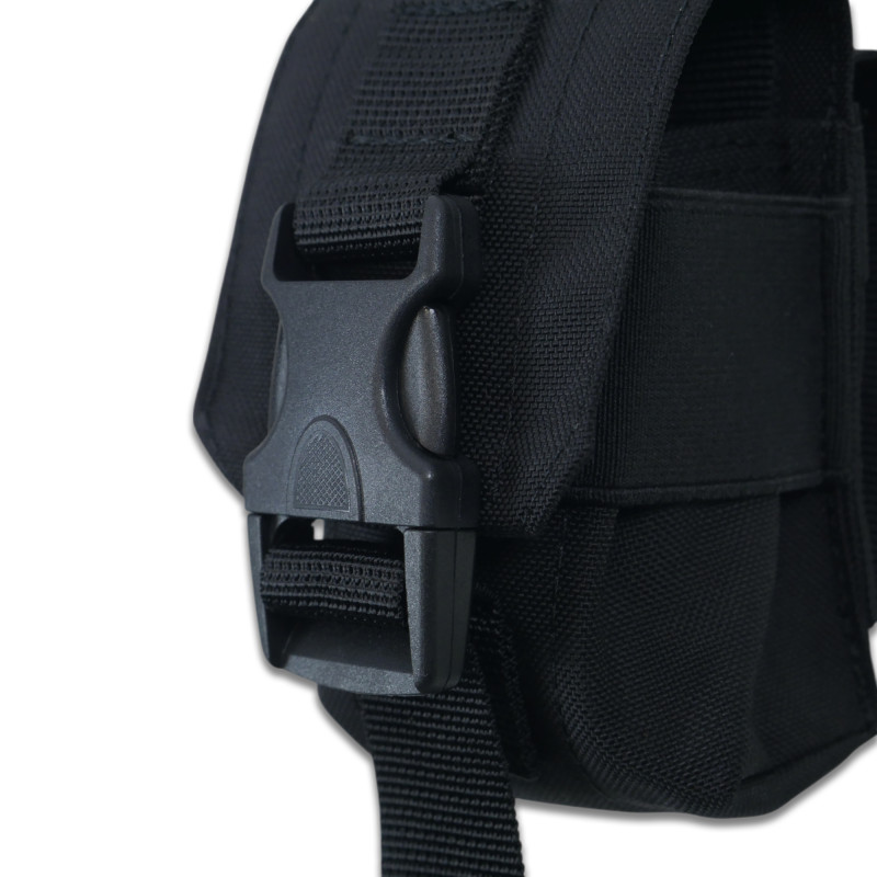 Тактический Подсумок под 1 гранату Kiborg Black