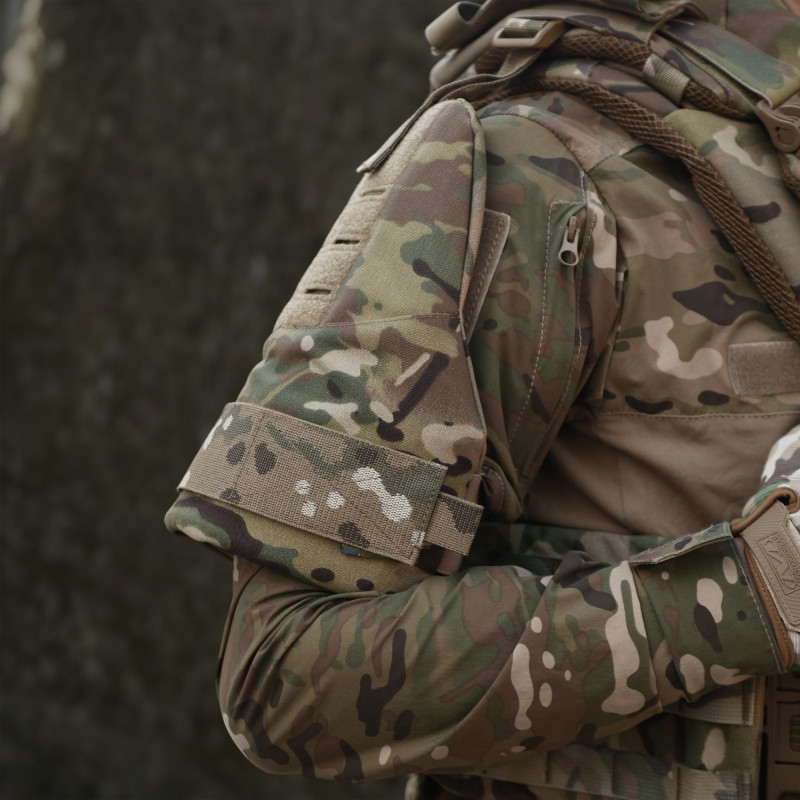 Бронежилет у розмірі (XL) з балістичним захистом Militex 1 класу — Мультикам