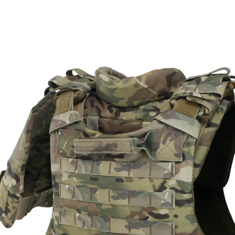 Бронежилет у розмірі (XL) з балістичним захистом Militex 1 класу — Мультикам