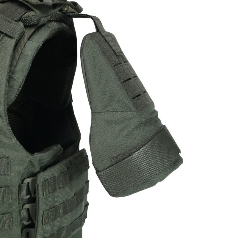 Бронежилет у розмірі (XL) з балістичним захистом Militex 1 класу — Хакі