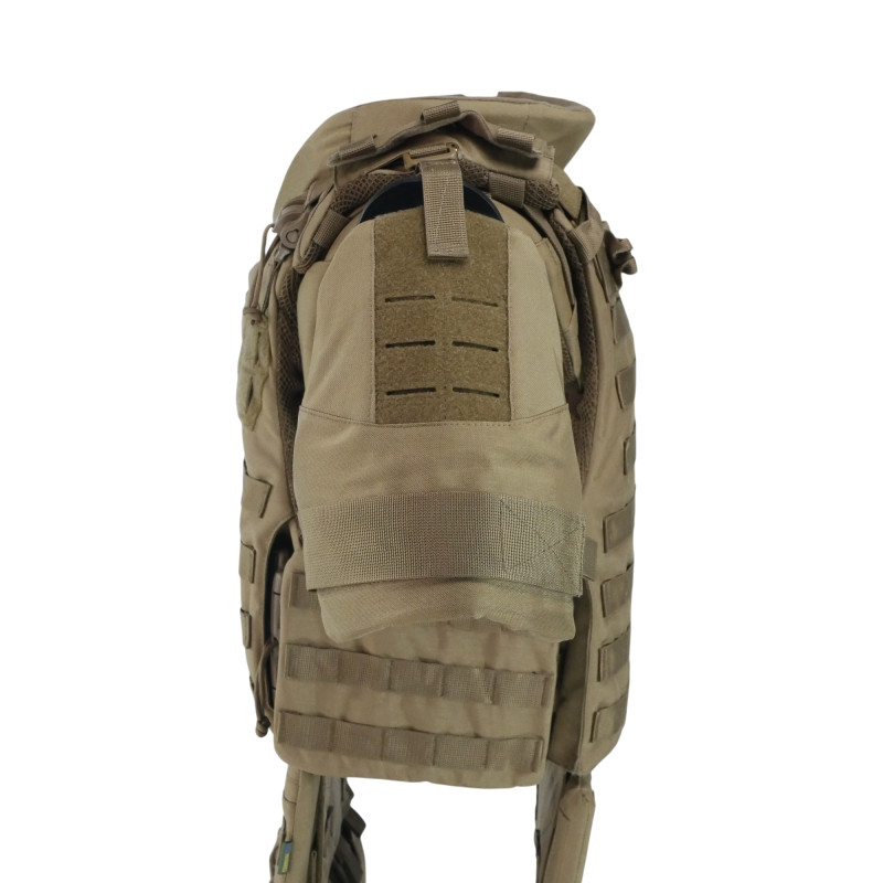 Бронежилет у розмірі (XL) з балістичним захистом Militex 2 класу — Койот