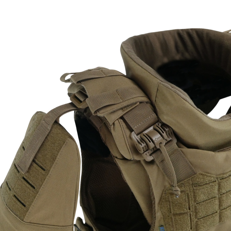 Бронежилет у розмірі (XL) з балістичним захистом Militex 2 класу — Койот