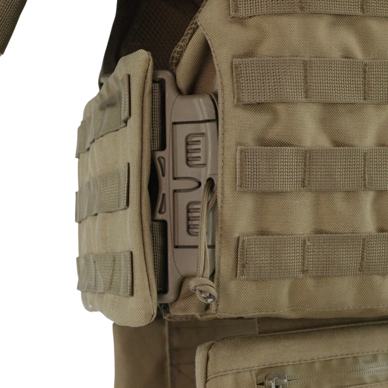 Бронежилет у розмірі (XL) з балістичним захистом Militex 2 класу — Койот