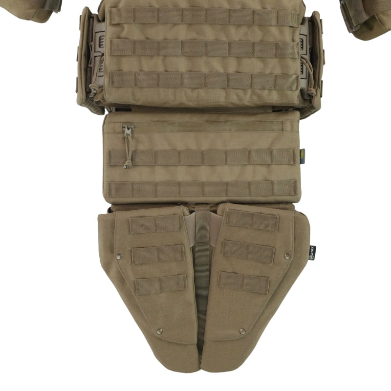 Бронежилет у розмірі (XL) з балістичним захистом Militex 2 класу — Койот