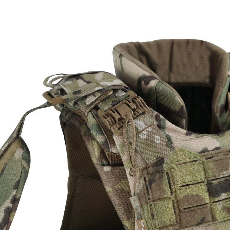 Комплект бронежилет Militex X-1 (L) + баллистическая защита 1 класс Cordura USA MULTICAM