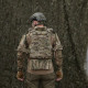 Комплект бронежилет Militex X-1 (L) + баллистическая защита 1 класс Cordura USA MULTICAM