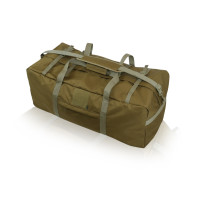  Сумка похідна Kiborg BAG 130L oxford 900D PU Coyote