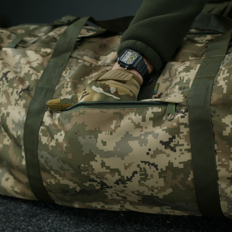 Сумка походная Kiborg BAG 130L oxford 900D PU Pixel