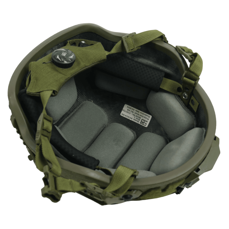 Баллистический шлем Sestan-Busch Helmet Olive (L) MID CUT