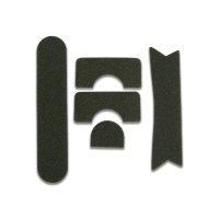 Комплект velcro панелей для шолом (5шт) — хакі