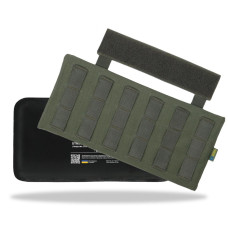 Захист попереку з балістичним пакетом 2 клас захисту Kiborg Khaki