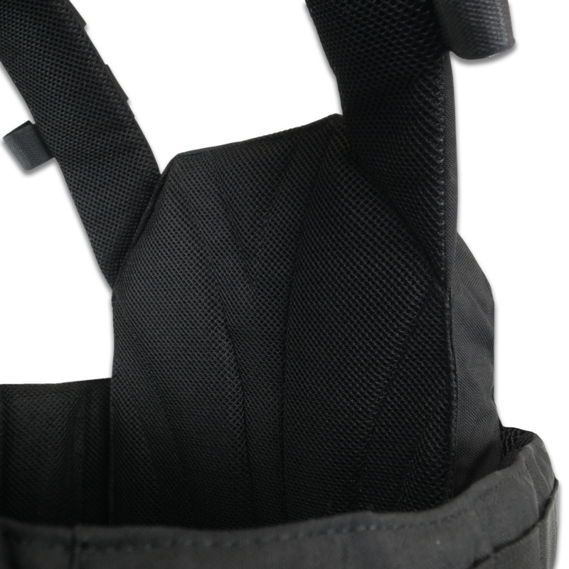 Плитоноска Kiborg GU Gen.2 з 2 підсумками (балістичний захист 1 класу, Чорний)