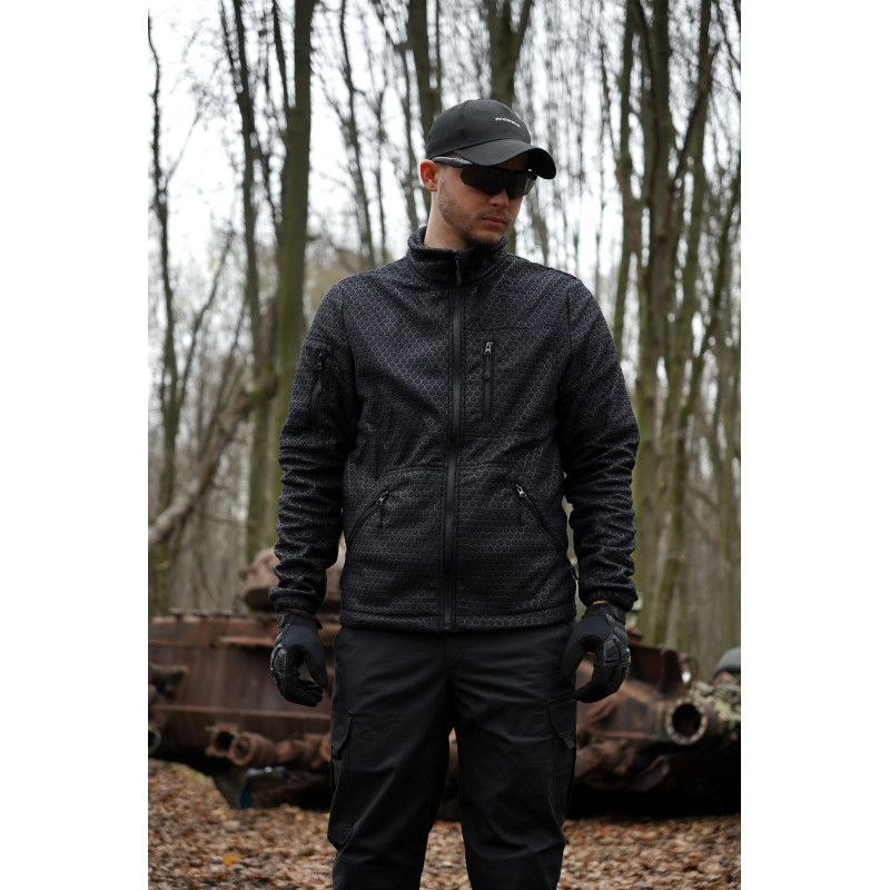 Флисовая кофта Militex Windblock Press Sots Черный