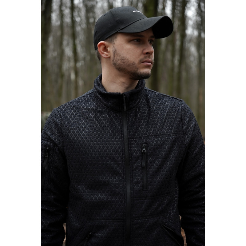 Флисовая кофта Militex Windblock Press Sots Черный