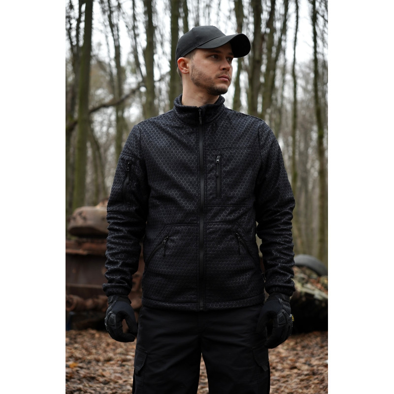 Флисовая кофта Militex Windblock Press Sots Черный