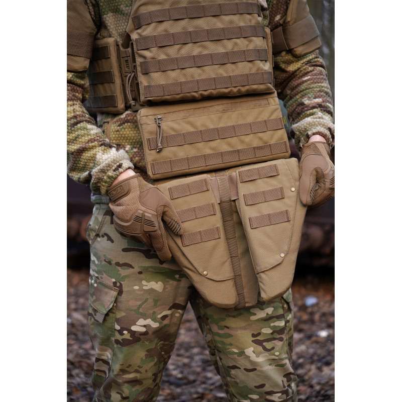 Потрійний захист паху Kiborg (Койот, балістичний пакет 1 клас Militex)