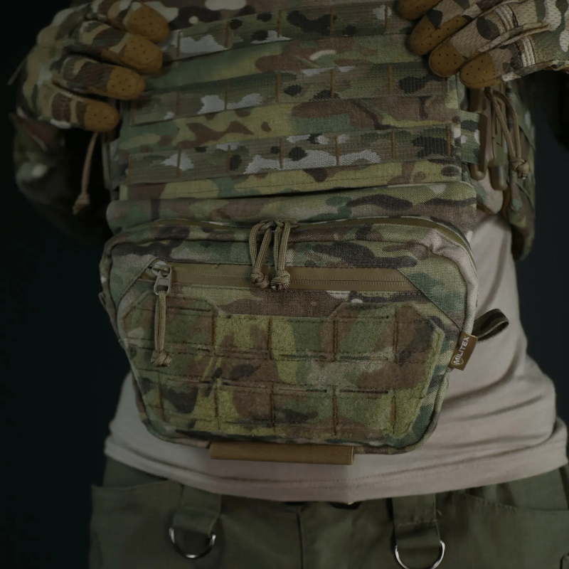 Сумка MILITEX для захисту паху з балістичним пакетом 1 класу Мультикам L