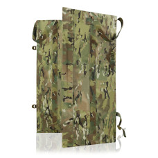 Бронековдра (160 × 80 см) з балістичним захистом 2 класу у кольорі мультикам KIBORG x Militex