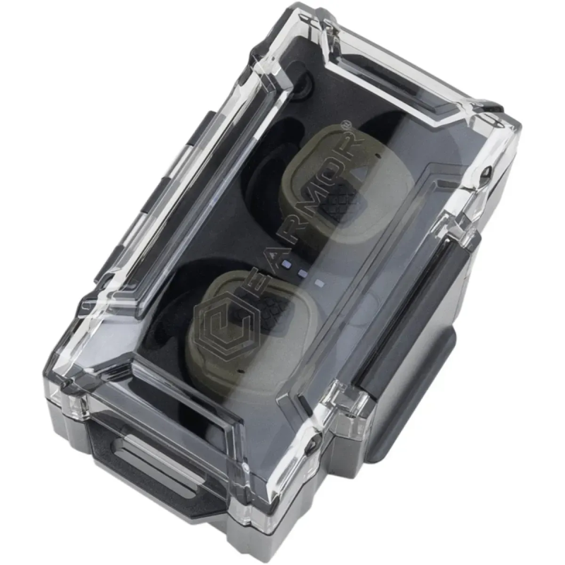 Защитные наушники-беруши (олива) Earmor M20T Pro с Bluetooth