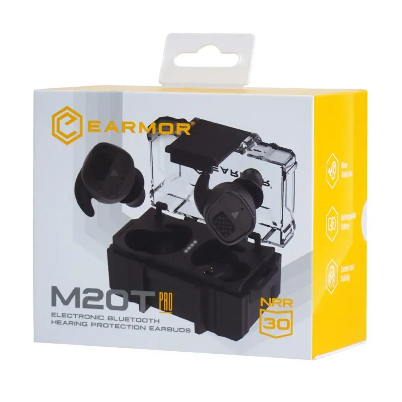 Защитные наушники-беруши (олива) Earmor M20T Pro с Bluetooth