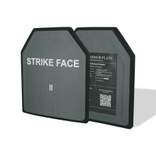 Комплект бронеплит Milux Protection 500 Gen 2, 2 класс (3 мм, 300×250 мм, с чехлами)