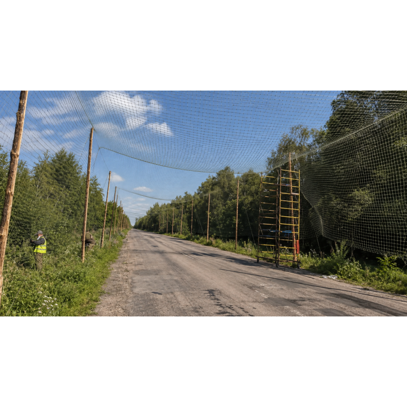 Сітка-основа 7×60 м, вічко 20 мм, нитка 0,9 мм (хакі) фото №10