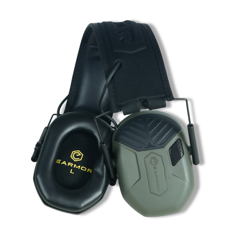 Активные тактические наушники Earmor M300A, олива