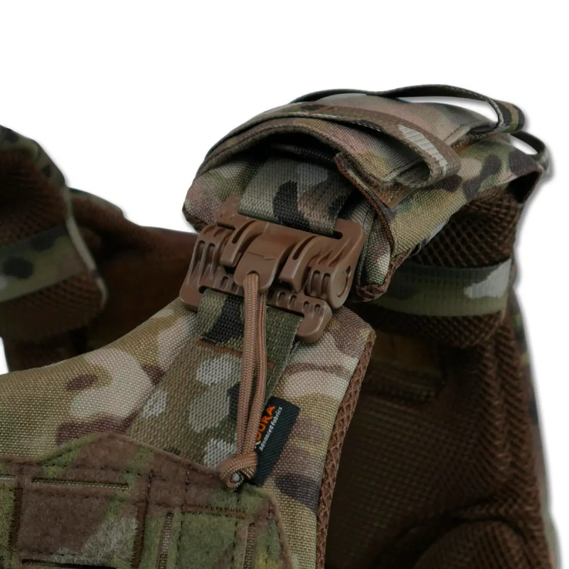 Бронежилет Militex Modular X-1 (Увеличенная площадь защиты) Cordura original USA Multicam L