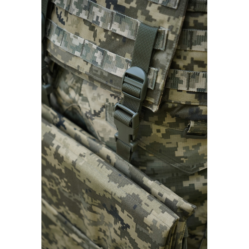 Каремат тьрохсекційний для сидіння Cordura 1000D Pixel mm-14 фото №11