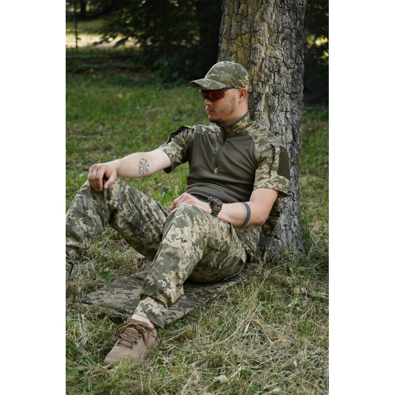 Каремат чотирьохсекційний для сидіння Cordura nylon 1000D Pixel mm-14 фото №10